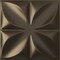Ekena Millwork 11 7/8in. W x 11 7/8in. H Helene EnduraWall Decorative 3D Wall Panel Covers 0.98 Sq. Ft. WP12X12HECDB - alternate 1